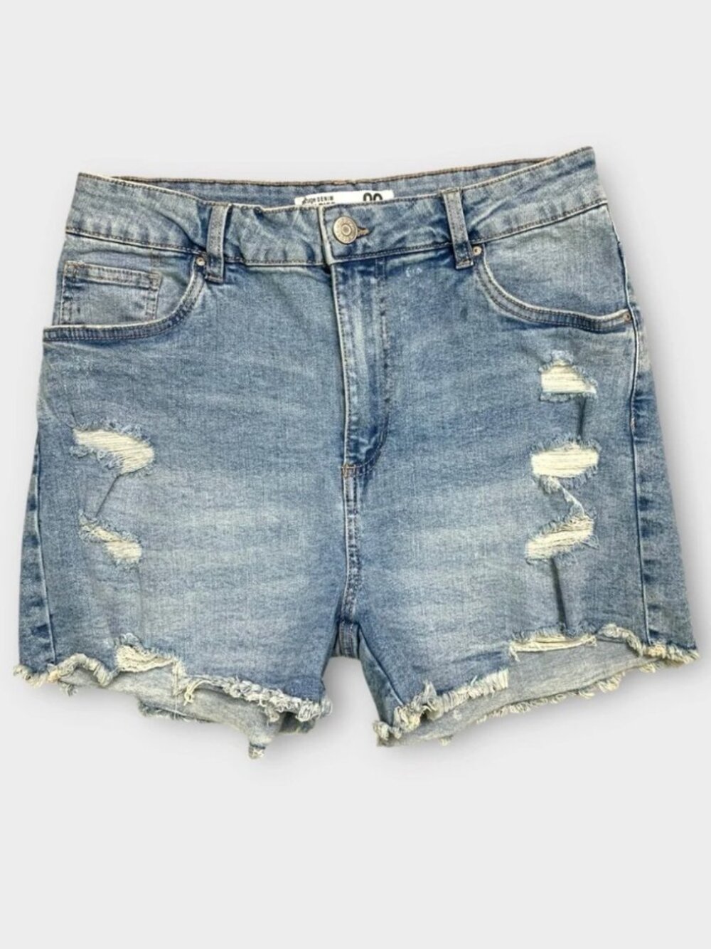 Refuge Denim High Rise Cutoff Jean Shorts